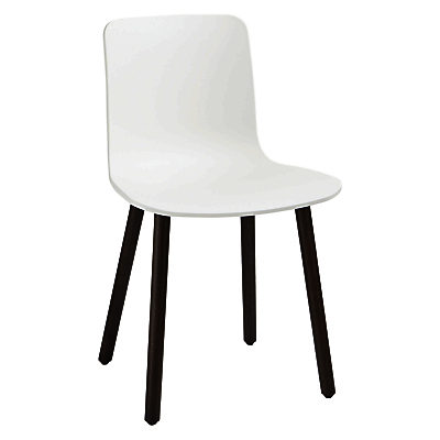 Vitra HAL Chair White / Dark Oak